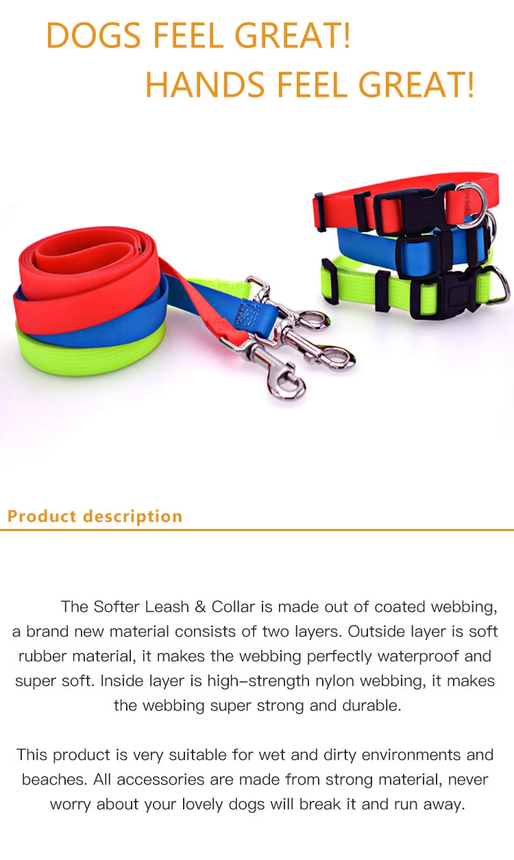 product-750-1255 Newest 4ft Length Strong Durable Dog Leash Lead Pet Supplies Collar