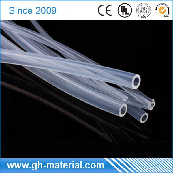 Alimentos grado transparente de silicona manguera de leche