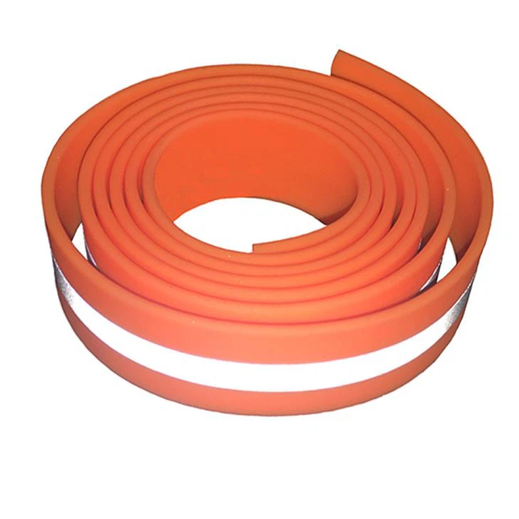 Recubierto de PVC naranja reflectante poliéster correa de las correas