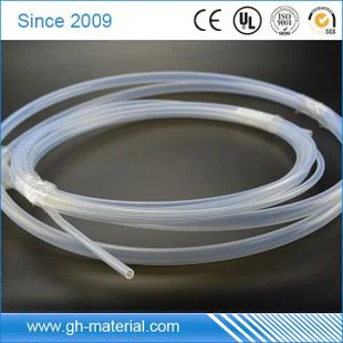 Platinum Cured alimentos grado tubo manguera de silicona