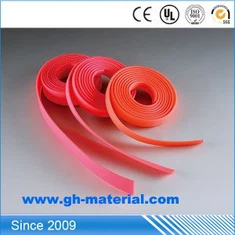 Nylon transparente impermeable colorido cubierto las correas de accesorios para mascotas