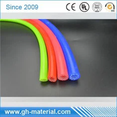 Silicona de tubo Flexible grado alimenticio trenzado tubo de goma