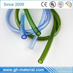 Tubería plástica coloreada de la categoría alimenticia del PVC Vinyl-flex