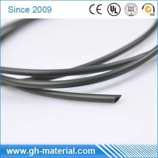 Resistencia 600V alto voltaje tubo PVC ordinario alambre tubo envolver Cable tubo negro Color