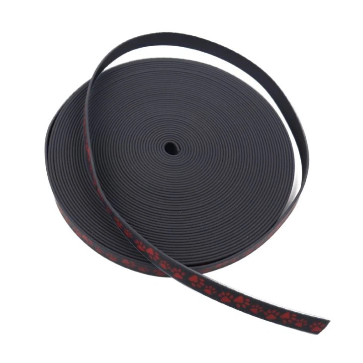 Factory Direct Sale Fashion Customized Logo Pvc Coated Nylon Webbing