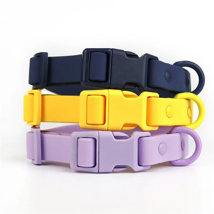 Collar de perro de PVC impreso de diseñador personalizado